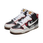 [Custom Track Legend]  Dunk Skateboarding Shoes Men High-top Gray - Image 3