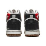 [Custom Track Legend]  Dunk Skateboarding Shoes Men High-top Gray - Image 5