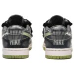 [Custom The male clown is in black, white and grey]  Dunk Skateboarding Shoes Men Low-top Black/White/Gray - Image 5