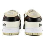 [Custom Cross]  Dunk Skateboarding Shoes Men Low-top Brown - Image 5