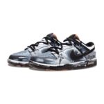 [Custom The arrival of Goths]  Dunk Skateboarding Shoes Men Low-top Black/white/gray - Image 3