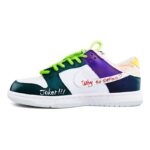 [Custom Doodle 2 Male E]  Dunk Skateboarding Shoes Spilt Color Shoes Men - Image 5