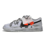 [Custom Men's high street industrial grey]  Dunk Skateboarding Shoes Men - Image 2