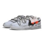 [Custom Men's high street industrial grey]  Dunk Skateboarding Shoes Men - Image 3