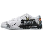 [Custom Halloween Ghost Castle]  Dunk Skateboarding Shoes Men - Image 5