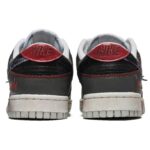 [Custom Male Halloween vampire]  Dunk Skateboarding Shoes Men Low-top Black/Red - Image 5
