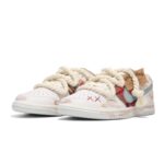 [Custom Men's style: red Scotland, white brown]  Dunk Skateboarding Shoes Men - Image 4