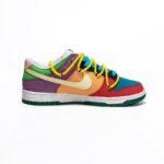 [Custom Men's Powerpuff Girls]  Dunk Skateboarding Shoes Men Low-top Red/Orange/Purple - Image 4