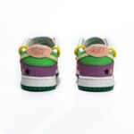 [Custom Men's Powerpuff Girls]  Dunk Skateboarding Shoes Men Low-top Red/Orange/Purple - Image 5