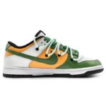 [Custom The male type is greedy for snake green]  Dunk Skateboarding Shoes Men - Image 2