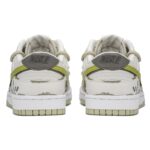 [Custom Street game]  Dunk Skateboarding Shoes Men Low-top Brown/yellow - Image 5