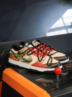 [Custom Ink-wash koi]  Dunk Skateboarding Shoes Men - Image 8