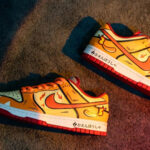 [Custom The men's little fire dragon is orange-yellow]  Dunk Skateboarding Shoes Men - Image 9