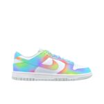 [Custom Aurora] Dunk Low Skateboard Shoes Unisex Gradient Color/Spilt Color - Image 3