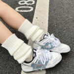 [Custom Lost Butterfly Valley, Laser Logo]  Dunk Skateboarding Shoes Unisex Denim Style - Image 3