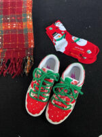 [Custom Christmas Reindeer] Dunk Women's Skateboarding Shoes Low-top - Image 17
