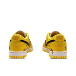 [Custom Monopoly] Dunk Skateboarding Shoes Unisex Graffiti Yellow - Image 4