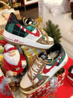 [Customized Winter Prelude] Air Force 1 Low-top Shoes Unisex Christmas Collection - Image 5