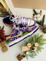 Shark - Custom Graffiti Skateboarding  Shoes Dunk Low Unisex - Image 4