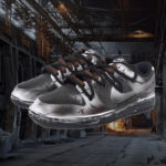 [Custom The smiling with a sticker]  Dunk Skateboarding Shoes Men