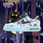 [Custom The male cat's heart is stirring]  Air Force 1 Skateboarding Shoes Men - Image 2