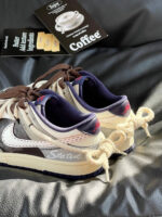 [Custom Wilderness] Dunk Skateboarding Shoes Unisex Gray/Brown - Image 8