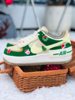 [Custom Women's patch Christmas QD]  Air Force 1 Skateboarding Shoes Women's - Image 11