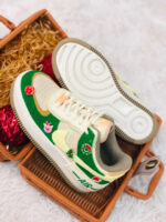 [Custom Women's patch Christmas QD]  Air Force 1 Skateboarding Shoes Women's - Image 9
