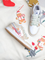 [Custom Christmas Gingerbread Man] Dunk Skateboarding Shoes Women's Low-top - Image 14
