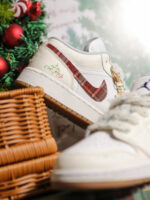 [Custom Winter Melody] Jordan Air Jordan 1 Low Top Unisex Skateboarding Shoes - Image 7