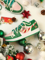 [Custom Christmas Puppy] Dunk Skateboarding Shoes Unisex Low-top - Image 4