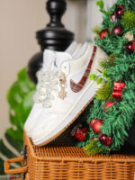 [Custom Winter Melody] Jordan Air Jordan 1 Low Top Unisex Skateboarding Shoes - Image 10