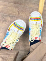 Rainbow Chip - Street Graffiti Color Custom Dunk low Women's Skateboarding Shoes - Image 10