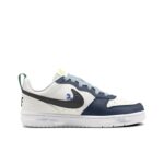 [Custom Unlimited Fun/Deep Sea Blue] Court Borough Skateboard Shoes For Children Unisex - Image 3
