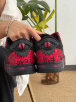 The Devil's Eye - Custom Sneakers Unisex - Image 8