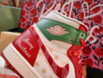 [Custom Christmas Star] Air Jordan 1 High Top Unisex Skateboarding Shoes - Image 12