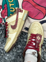 Golden Snake Fortune - Women's Dunk Low Custom - Image 11