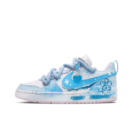 [Custom Peach Blossoms] Court Borough Skateboarding Shoes Unisex Four Color - Image 3