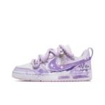 [Custom Peach Blossoms] Court Borough Skateboarding Shoes Unisex Four Color - Image 7