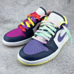 5 Pairs Cool irregular tie-dye gradient Niche original tropical island series Shoelaces Unisex couple style - Image 5