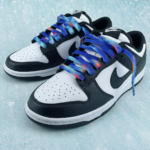 5 Pairs Cool irregular tie-dye gradient Niche original tropical island series Shoelaces Unisex couple style - Image 9