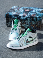 FZBB Cyberpunk -  Men's Jordan 1 Mid Custom - Image 2