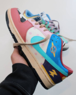 [Customized One Of One Childhood Happiness Mobilization] Unisex Dunk Low Custom - Image 4
