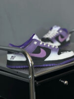 [Custom No Man Sky] Dunk Low Skateboard Shoes Unisex Purple/Faded Color Style - Image 8