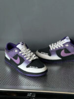 [Custom No Man Sky] Dunk Low Skateboard Shoes Unisex Purple/Faded Color Style - Image 10