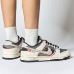 Crimson Warmth Traverse - Unisex Dunk Low Custom - Image 6