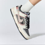 Crimson Warmth Traverse - Unisex Dunk Low Custom - Image 7