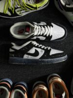 [Custom Falling, Hand-Sprayed Ink Artistry] Dunk Low Skateboard Shoes Unisex - Image 7
