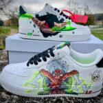 [Custom One piece] Air Force 1 Skateboarding Shoes Unisex