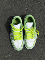[Custom Tundra] Air Jordan Low - Top Skateboarding Shoes Unisex Green - Image 11